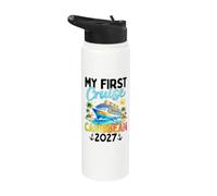My First Cruise Caribbean 2027 Stainless Steel Insulated Water Bottle