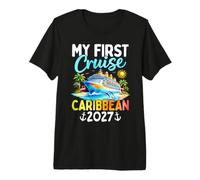 My First Cruise Caribbean 2027 Vacation Trip Premium T-Shirt