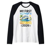 My First Cruise Cozumel 2026 Raglan Baseball Tee