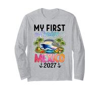 My First Cruise Mexico 2027 Long Sleeve T-Shirt