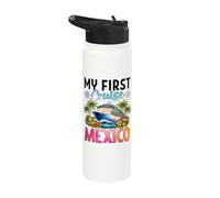 My First Cruise Mexico Stainless Steel Insulated Water Bottle