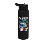 My First Cruise Puerto Rico 2026 Stainless Steel Insulated Water Bottle