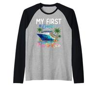 My First Cruise Puerto Rico Raglan Baseball Tee