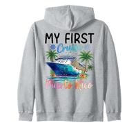 My First Cruise Puerto Rico Vacation Zip Hoodie