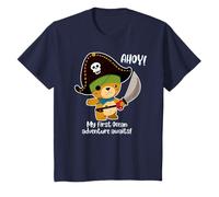 My First Cruise shirt! Cute Pirate Teddy for Toddlers, Kids T-Shirt