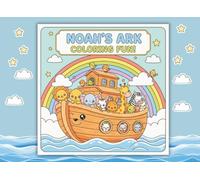 My First Cute Animals of Noah’s Ark: Easy Coloring Book for Kids