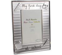 My First Day at School 4"x6" Silver Photo Frame