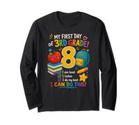 My First Day of 3rd Grade I Am Kind I Listen School Long Sleeve T-Shirt