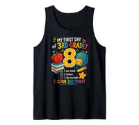 My First Day of 3rd Grade I Am Kind I Listen School Tank Top