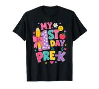 My First Day of Pre Kindergarten Coquette Bow T-Shirt