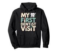 My First Dentist Visit Kids Toothbrush Smile Pullover Hoodie