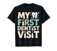 My First Dentist Visit Kids Toothbrush Smile T-Shirt