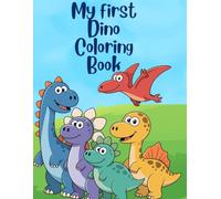 My First Dino Coloring Book