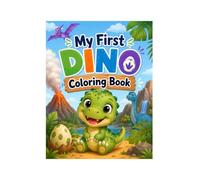 My First Dino Coloring Book