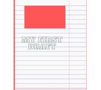 My first draft: A novel writing journal for authors, 300 pages (11 prep pages and 289 writing pages), 7.5 x 9.25"
