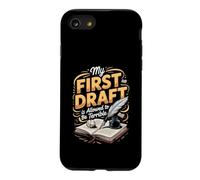 My First Draft Is Allowed to Be Terrible Writer Author Case for iPhone SE (2020) / 7/8