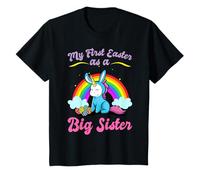 My First Easter As A Big Sister Cute Easter Bunny Egg Hunt T-Shirt