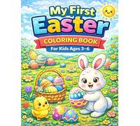 My First Easter Coloring Book for Kids Ages 3-6