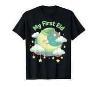 My First Eid Cute Crescent Moon Muslim Islamic Culture T-Shirt