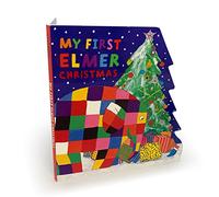 My First Elmer Christmas: Shaped Board Book (Elmer Shaped Board Books)