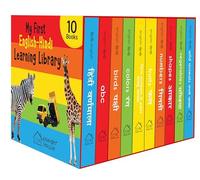 My First English Hindi Learning Library: Boxset Of Ten Bilingual Board Books For Children