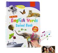My First English Sound Toy - 470+ Words, 21 Themes, English Words Sound Book, Alphabet Sound Book, for Educational Language, School Education (A)