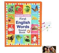My First English Sound Toy - 470+ Words, 21 Themes, English Words Sound Book, Alphabet Sound Book, for Educational Language, School Education (B)