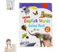 My First English Sound Toy - 470+ Words, 21 Themes, Fun Word Game & Bilingual Toys, School Education & Perfect Educational Gift, for Toddler 0-9 Year Old (3-9y)