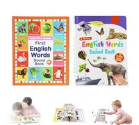 My First English Sound Toy - 470+ Words, 21 Themes, Fun Word Game, English Words Sound Book, School Education & Ideal Educational Gift(Two)