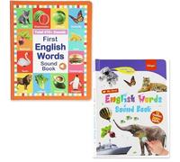My First English Sound Toy-470+ Words, 21 Themes, Fun Word Game, Juguete Educativo for Educational Language, School Education & Ideal Educational Gift (2pcs)