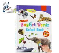 My First English Sound Toy - 470+ Words, 21 Themes, Fun Word Game, Juguete Educativo for Educational Language, School Education & Perfect Educational Gift, Electronic Word Toy Sound Books(0-6)