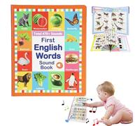 My First English Sound Toy - 470+ Words, 21 Themes, Fun Word Game, Juguete Educativo for Educational Language, School Education & Ideal Educational Gift (0-6y)