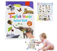 My First English Sound Toy - 470+ Words, 21 Themes, Fun Word Game, Juguete Educativo for Educational Language, School Education & Ideal Educational Gift (3-9y)