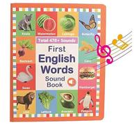 My First English Sound Toy - 470+ Words, 21 Themes, Fun Word Game, Press to Learn Phonics, for Educational Language, School Education & Perfect Educational Gift (0-6y)