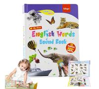 My First English Sound Toy - 470+ Words, 21 Themes,Fun Word Game, Press to Learn Phonics, for Educational Language, School Education (3-9 Years Old)