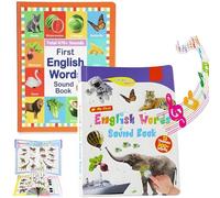 My First English Sound Toy - 470+ Words, 21 Themes, Fun Word Game, Press to Learn Phonics Fun Word Game (1set)