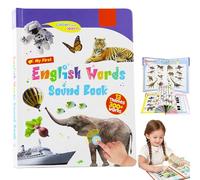 My First English Sound Toy - 470+ Words, 21 Themes, Fun Word Game,Press to Learn Phonics, Juguete Educativo for Educational Language, School Education & Perfect Educational Gift(Blue(3-9))
