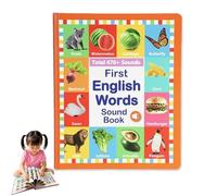 My First English Sound Toy - 470+ Words, 21 Themes, Fun Word Game, Press to Learn Phonics, School Education & Perfect Educational Gift, for Toddler 0-9 Year Old (#A)