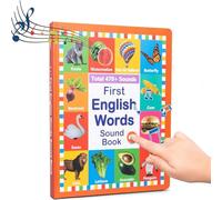 My First English Sound Toy - 470+ Words, Fun Word Game, Juguete Educativo for Educational Language, Alphabet Sound Book, School Education & Ideal Educational Gift (0-6 Years)