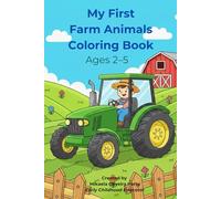 My First Farm Animals Coloring Book
