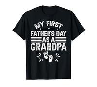 My First Father's Day As A Grandpa 1st Time Grandfather T-Shirt