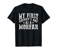 My First Father's Day As Morfar Cool 1st Time Grandpa T-Shirt