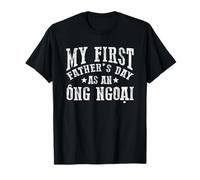 My First Father's Day As Ong Ngoai Cool 1st Time Grandpa T-Shirt
