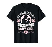 My First Fathers Day Baby-Girl Outfit First Time Dad T-Shirt