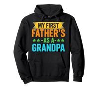 My First Father's Day for New Grandpa Celebration Pullover Hoodie