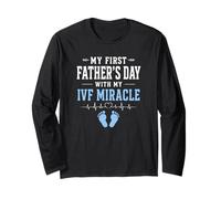 My First Father's Day with My IVF Miracle Long Sleeve T-Shirt