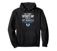 My First Father's Day With My IVF Miracle Pullover Hoodie