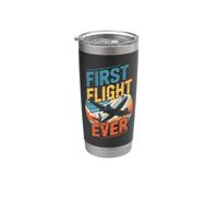 My First Flight, First Time Fly, Adventure Plane, Child Stainless Steel Insulated Tumbler