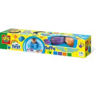 Ses Creative Children's My First Fluffy Washable Fingerpaint Set 4 Paint Po 14441