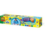 My first - Fluffy fingerpaint Fluffy (1-4)